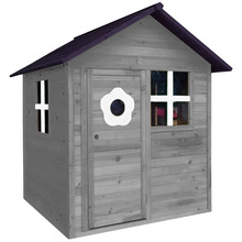 Lekstuga Svart/grå 158 x 148 x 132 cm Nordic Play